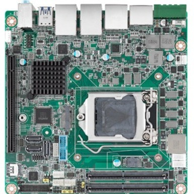 Advantech AIMB-276 Desktop Motherboard - Intel Q370 Chipset - Socket H4 LGA-1151 - Mini ITX - 32 GB DDR4 SDRAM Maximum RAM - SODIMM - (AIMB-276G2-00A1E)