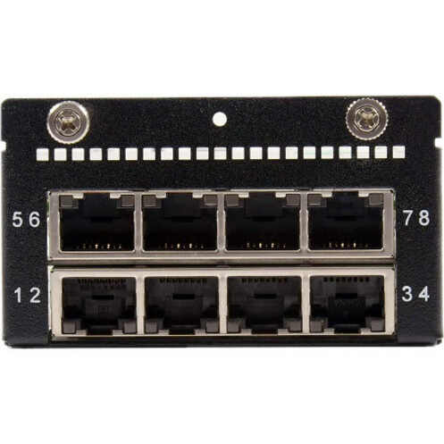 Advantech NMC-0807CB-08A1S00 8-Port 1GbE RJ45 Network Management Card with Optional Advanced LAN Bypass - Gigabit Ethernet - Plug-in Module