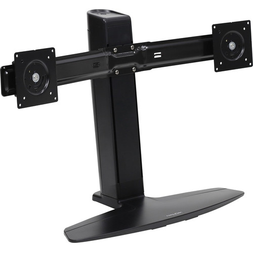 Ergotron Neo-Flex Dual LCD Lift Stand - Up to 24" Screen Support - 15.42 kg Load Capacity - LCD Display Type Supported - Desktop - (Fleet Network)