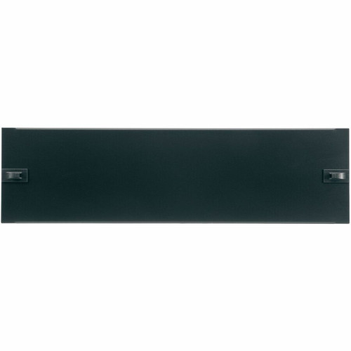 Middle Atlantic Forward Series 3RU Tool-less Blank Rack Panel - Steel and Flanged Blank Panel - Steel - Black Powder Coat - 3U Rack - (Fleet Network)