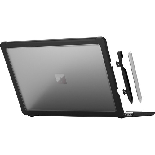 STM Goods DUX for Surface Laptop 3 - For Microsoft Notebook - Transparent, Black - Thermoplastic Polyurethane (TPU) (Fleet Network)