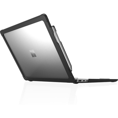 STM Goods DUX for Surface Laptop 3 - For Microsoft Notebook - Transparent, Black - Thermoplastic Polyurethane (TPU) (Fleet Network)