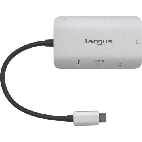 Targus USB-C Single Video Adapter With PD Pass-Thru HDMI Output Audio/Video Digital Female Male Type Gen X ACA960USZ