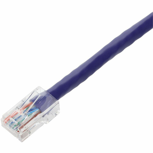 AddOn 10ft Purple CAT 6A PVC Ethernet Cable Non-Booted RJ-45 M/M - 10 ft (3.05 m) Category 6a Network Cable for Patch Panel, Hub, - 1 (ADD-10FCAT6ANB-PE)