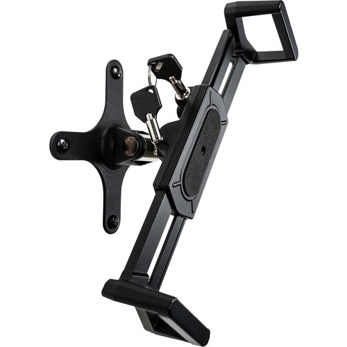 CTA Digital Security VESA and Wall Mount for 7-14 Inch Tablets, including the iPad 10.2-Inch (7th/ 8th/ 9th Gen.), Black - 7" to 14" - (Fleet Network)