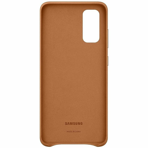 Samsung Leather Cover (Galaxy S20 5G) - For Samsung Galaxy S20 5G Smartphone - White - Leather (Fleet Network)