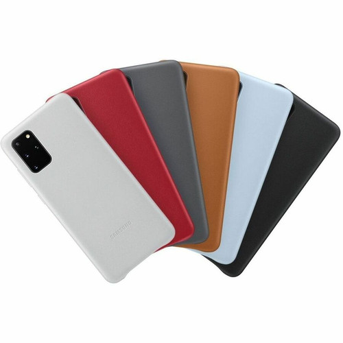 Samsung Leather Cover (Galaxy S20+ 5G) - For Samsung Galaxy S20+ 5G Smartphone - Leather (EF-VG985LJEGCA)