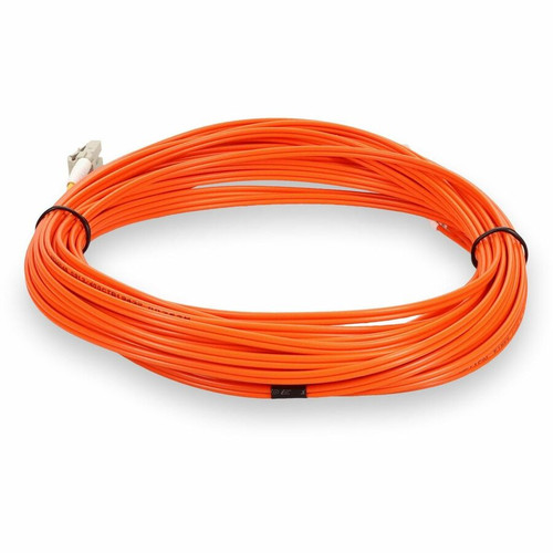 AddOn 3m LC to LC Orange OM2 Duplex OFNR (Riser-Rated) TAA Fiber Patch Cable - 9.8 ft (3 m) Fiber Optic Network Cable for Transceiver, (ADD-LC-LC-3M5OM2-TAA)