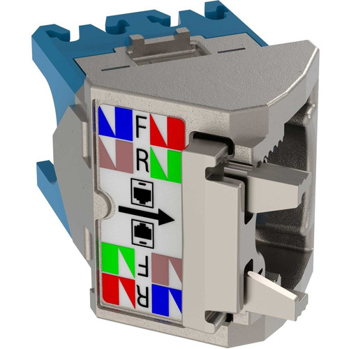 PanNet 45&deg; Angled Wire Cap for Cat 6A Shielded TG Jack (Fleet Network)