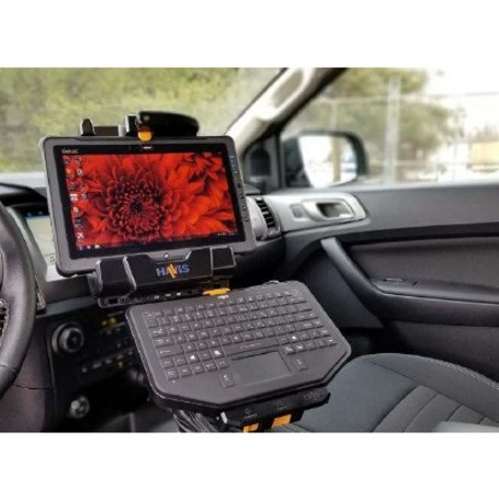 Havis C-DMM-3014 Heavy-Duty Dash Mount for 2019-2021 Ford Ranger - Vehicle Mount Computer - 12 lb (5443. 11 g) Load Capacity - Steel