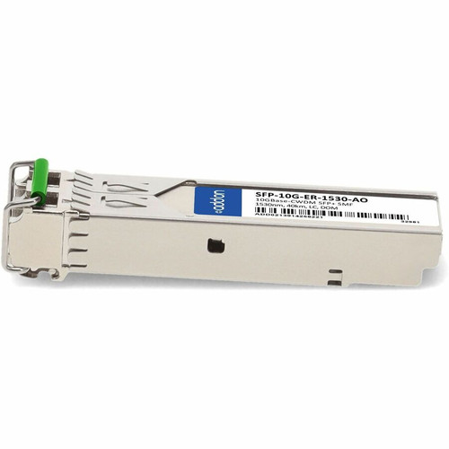 AddOn SFP-10G-ER-1530-AO Cisco Compatible TAA 10GBase-CWDM SFP+ Transceiver - 10GbE - 1530nm - 40km - LC - Singlemode - DOM