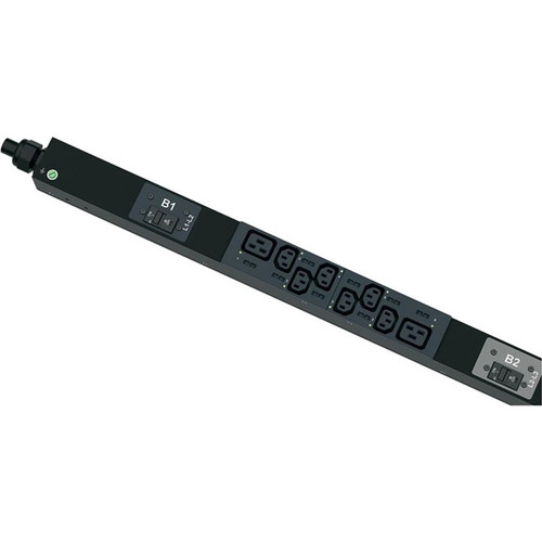 Panduit P24G03M-YL2A SmartZone G5 Intelligent 24-Outlet PDU - Monitored - 208V AC - 8. 6kVA - NEMA L21-30P - 18x C13 - 6x C19 - Rack-Mountable