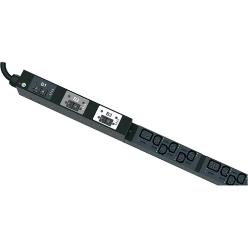 Panduit P36E35M-BU2A SmartZone G5 Intelligent Monitored PDU - 36 Outlets - 30 C13 - 6 C19 - 208V AC - 8. 6 kW - 0U Rack-Mountable
