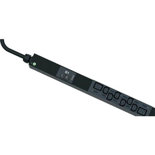 Panduit P24F01M-BU2A SmartZone G5 Intelligent Monitored Rack PDU - 24 Outlets - 20x C13 - 4x C19 - 208V AC - 5 kW - NEMA L6-30P - 0U Vertical