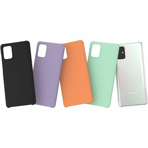 Samsung Premium Hard Case (Galaxy A71) - For Samsung Galaxy A71 Smartphone - Black - Soft-touch - Polycarbonate (GP-FPA715WSABD)
