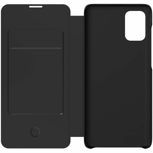 Samsung Carrying Case (Wallet) Samsung Galaxy A71 Smartphone, Card - Black - Damage Resistant, Scratch Resistant - 6.57" (167 mm) x x (GP-FWA715AMABD)