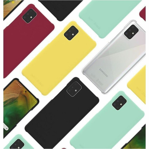 Samsung Premium Hard Case (Galaxy A51) - For Samsung Galaxy A51 Smartphone - Mint - Soft-touch - Polycarbonate (GP-FPA515WSAMD)