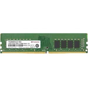 Transcend 8GB DDR4 SDRAM Memory Module - For Desktop PC - 8 GB (1 x 8GB) - DDR4-2666/PC4-21300 DDR4 SDRAM - 2666 MHz - CL19 - 1.20 V - (Fleet Network)