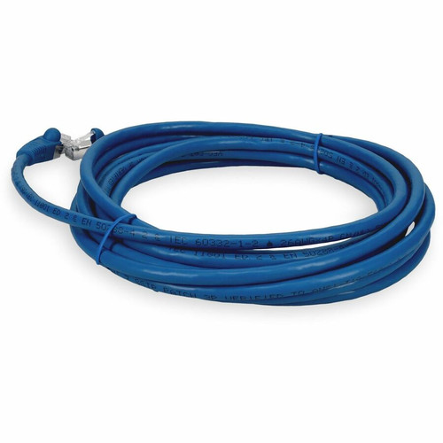 AddOn 15ft RJ-45 (Male) to RJ-45 (Male) Blue Cat7 STP Flexible PVC Copper Patch Cable - 15 ft (4.57 m) Category 7 Network Cable for - (ADD-15FCAT7FLX-BE)