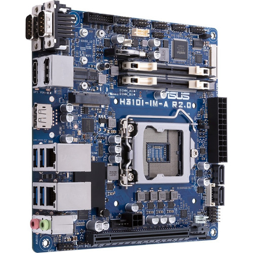 Asus Mini ITX Desktop Motherboard Intel Chipset Socket LGA1151 SoDIMM DDR4 Up To 32 GB H310I-IM-A R2.0 H310I-IM-A R2.0 H310I-IM-A R2.0