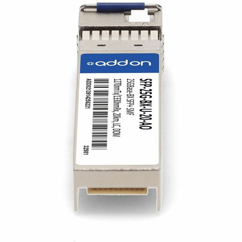 AddOn SFP-25G-BX-U-20-AO Cisco Compatible SFP28 Transceiver - 25GBase-BX - SMF - 1270nmTx/1330nmRx - 20km - LC - DOM - TAA