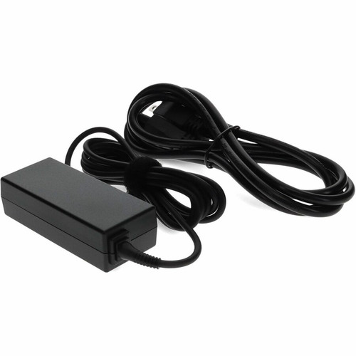 AddOn 1MZ01AA#ABA-AA 45W USB-C Laptop Power Adapter - 15V/3A - 16. 4 ft Cable - Black - HP Notebook Compatible
