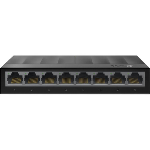 TP-Link 8-Port 10/100/1000Mbps Desktop Switch - 8 Ports - Gigabit Ethernet - 10/100/1000Base-T - 2 Layer Supported - 2.70 W Power - - (Fleet Network)