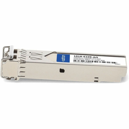 AddOn 1018-6109-AO Optelian Compatible TAA 1000Base-DWDM SFP Transceiver - SMF - 1536. 61nm - 80km - LC - DOM - 40 to 85C