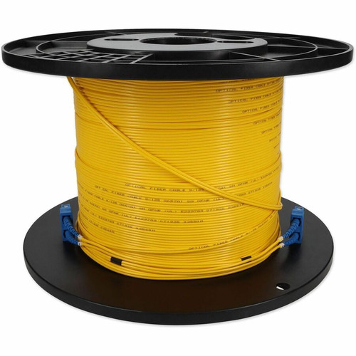 AddOn 69m SC to SC Yellow OS2 Duplex OFNR (Riser-Rated) SMF Fiber Patch Cable - 226.4 ft (69 m) Fiber Optic Network Cable for Network (ADD-SC-SC-69M9SMF)