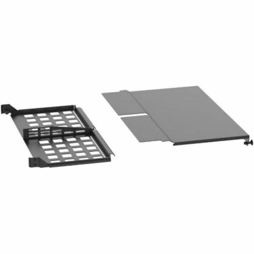 Panduit HD Flex Enclosure Slack Plate w/Rear 1RU, White - Enclosure Trunk Slack Plate - White - 1U Rack Height - Steel - 1 Pack (FLEX-PLATE1URW)