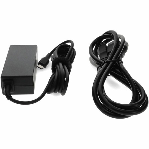 AddOn 4X20M26252-AA Compatible 45W USB-C Laptop Power Adapter - 20V DC - 2. 25A - Black - for Lenovo Notebooks