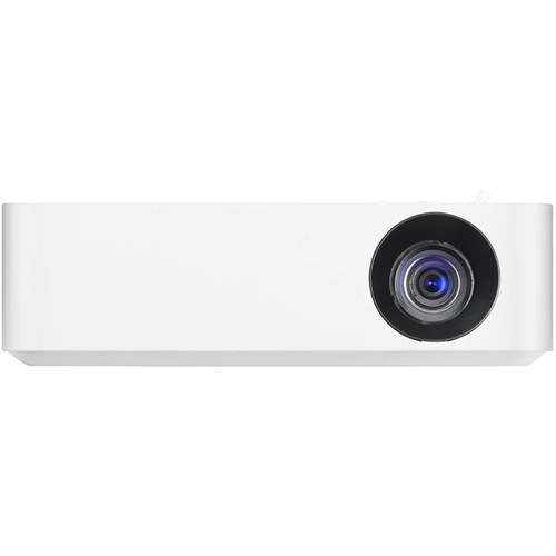 LG CineBeam Portable HD LED Projector 16:9 1280 By 720 Ceiling Or Front Projection Compact White Design Long Life Normal 720p Hour Mode PH30N