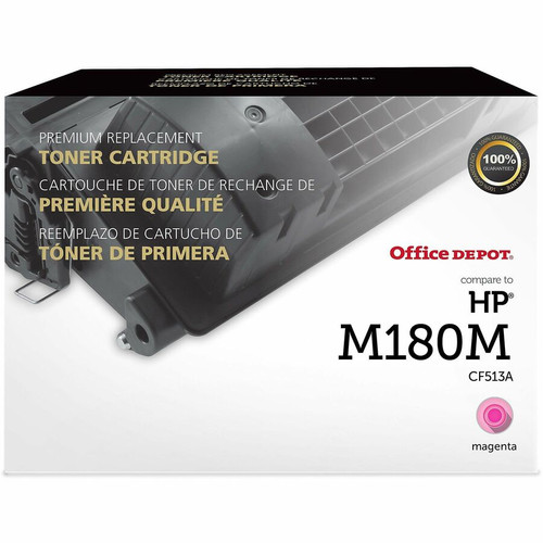 Office Depot 201178P Remanufactured Standard Yield Laser Toner Cartridge - Single Pack 204, 204A (204A (CF511A)) - Magenta Each - 900 (Fleet Network)
