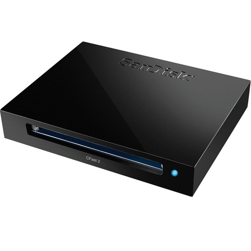 SanDisk Extreme PRO CFast 2.0 Reader/Writer - CFast 2.0, CFast Card Type II - USB 3.0 Type A - External (SDDR-299-G46)