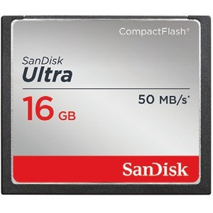 SanDisk Ultra 16 GB CompactFlash - 50 MB/s Read (Fleet Network)