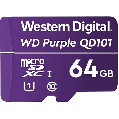 Western Digital Purple 64 GB microSDXC - 3 Year Warranty (Fleet Network)