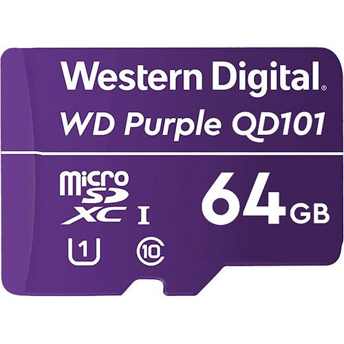 Western Digital Purple 64 GB microSDXC - 3 Year Warranty (WDD064G1P0C)