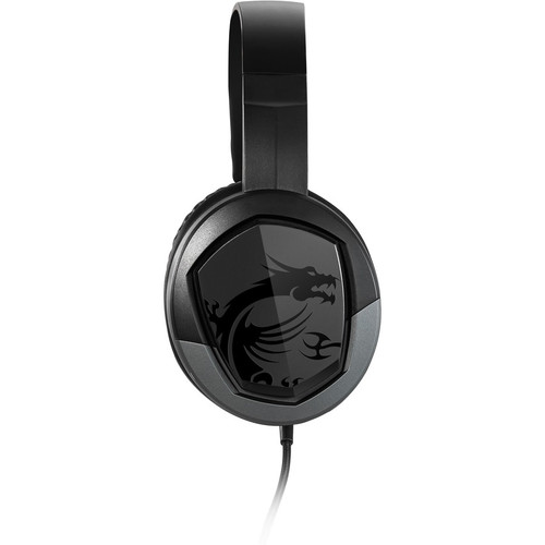 MSI Immerse Wired Stereo Over The Head Gaming Headset With 32 Ohm Impedance And 20 Hz To kHz Frequency Response IMMERSE GH30 V2 IMMERSE GH30 V2