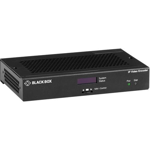 Black Box HDMI-over-IP H.264 Encoder - 2-Port - 2 Input Device - 328.08 ft (100000 mm) Range - 1 x Network (RJ-45) - 2 x HDMI In - (Fleet Network)
