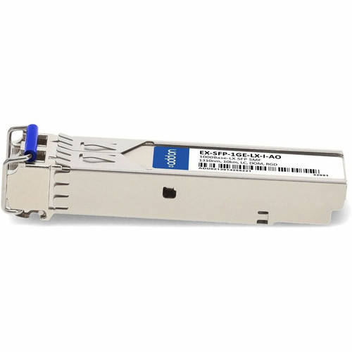 AddOn EX-SFP-1GE-LX-I-AO Juniper Compatible 1000Base-LX SFP Transceiver - 1G - LC - 1310nm - 10km - Singlemode - DOM - TAA