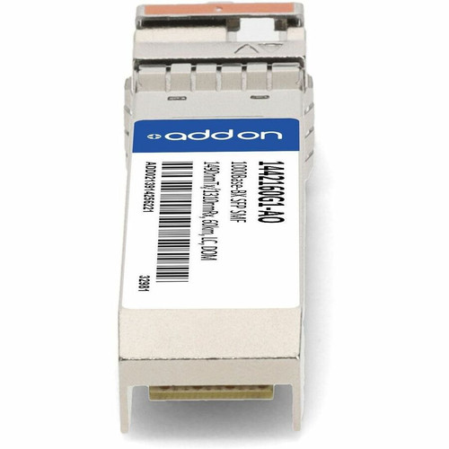 AddOn 1442160G1-AO ADTRAN Compatible TAA 1000Base-BX SFP Transceiver - SMF - 1490nmTx/1310nmRx - 60km - LC - DOM