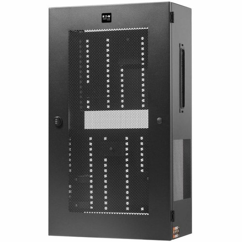 Tripp Lite series SRWF10UMOD 5U Structured Wiring Enclosure - Structured Wiring Enclosure - Black Powder Coat - 5U Rack Height - Steel (SRWF10UMOD)