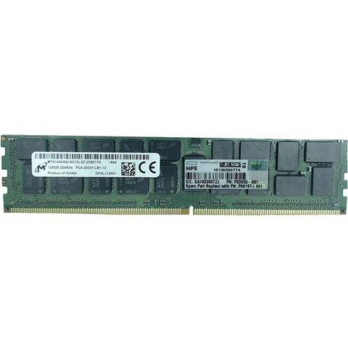 HPE SmartMemory 128GB DDR4 SDRAM Memory Module - For Blade Server, Containerized Datacenter - 128 GB (1 x 128GB) - DDR4-2933/PC4-23466 (Fleet Network)