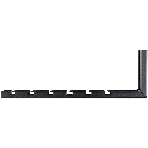 Tripp Lite by Eaton SRWBWALLBRKT Tripp Lite SmartRack Wall L Bracket for 150mm & 300mm Wire Mesh Cable Trays - Black Metal