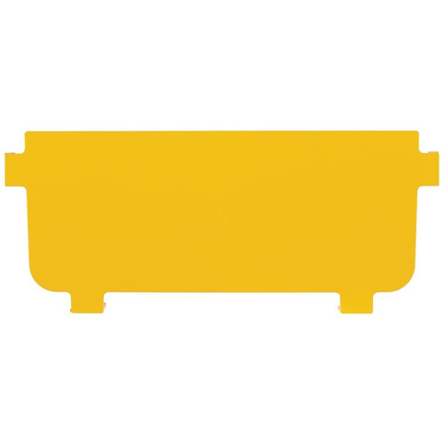 Tripp Lite series Toolless End Cap for Fiber Routing System, 240 mm (10 in) - End Cap - Yellow - Polyvinyl Chloride (PVC) (SRFC10CAP)