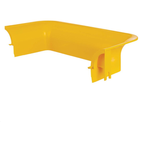 Tripp Lite by Eaton Toolless Trumpet Drop-Out Kit for Fiber Routing System, 240 mm (10 in) - Cable Trumpet Spillout - Yellow - (PVC) (Fleet Network)