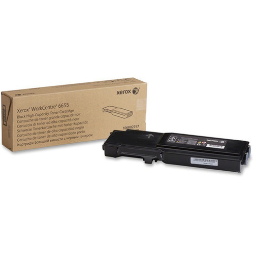 Xerox_Toner_Cartridge_-_Laser_-_High_Yield_-_12000_Pages_-_Black_-_1_Each_106R02747