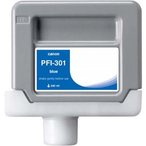 Clover Technologies Ink Cartridge PFI-301, PFI-301B (1494B001AA) - Blue Pack (Fleet Network)