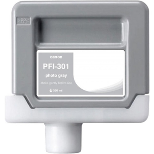 Clover Technologies Ink Cartridge PFI-301, PFI-301PGY (1496B001AA) - Photo Gray Pack (Fleet Network)