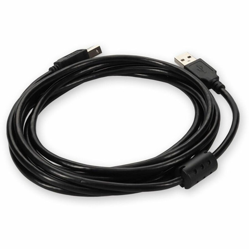 AddOn USBEXTAB3MW USB A 2. 0 Male to B 2. 0 Male Data Cable - 9. 8 ft - 3 m White for Printer - PC - Notebook - Charger